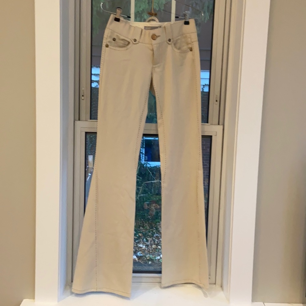 Bishop cream trousers Sz 25